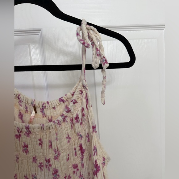 Free People Free People Azure Floral Midi Dress | Size Medium - Picture 6 of 10